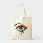 Tote Bag Oeil peint (Devant)