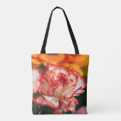 Tote Bag Oeillets rayés et gerbera (Dos)
