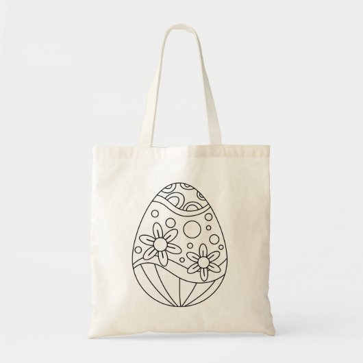 Tote Bag Oeuf de Pâques (Devant)