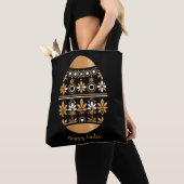 Tote Bag Œuf de Pâques en or (De près)