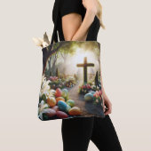 Tote Bag OEuf de Pâques/Lilly (De près)