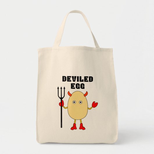 Tote Bag Oeuf dévoyé (Devant)