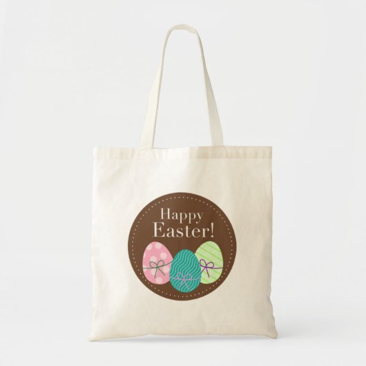 Tote Bag Oeufs de Pâques (Devant)