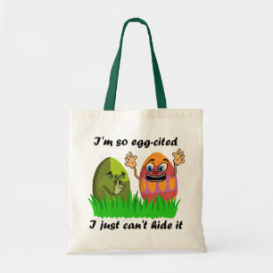 Tote Bag Oeufs de Pâques amusants