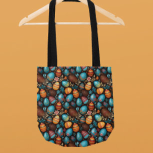 Tote Bag Oeufs de Pâques Chocolat