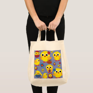 Tote Bag OEufs de Pâques de Hatch Retro