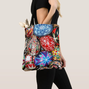 Tote Bag OEufs de Pâques ukrainiens,