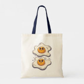 Tote Bag Oeufs frits (Dos)