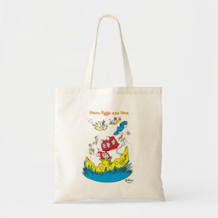 Tote Bag Oeufs verts et jambon Je Ne Les Aime Nulle Part