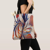 Tote Bag Oeuvre Abstraite moderne Boho (De près)