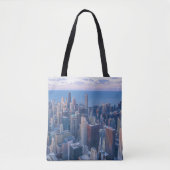 Tote Bag Oeuvre d'architecture de Chicago| (Devant)