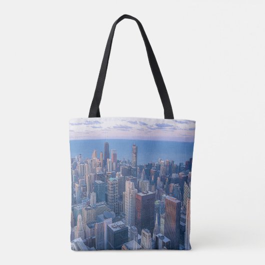 Tote Bag Oeuvre d'architecture de Chicago| (Dos)