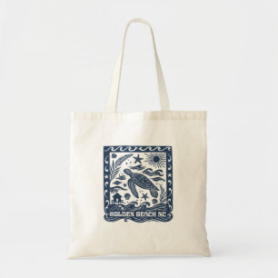 Tote Bag Œuvre d'art Tortue marine de Holden Beach NC