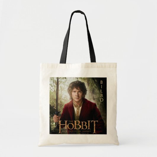 Tote Bag Oeuvre d'édition limitée : BILBO BAGGINS™ (Devant)