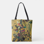 Tote Bag OEuvre d'expressionniste abstraite moderne de Kand (Dos)