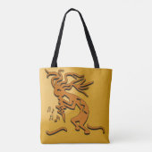 Tote Bag Oeuvre musicienne Kokopelli (Dos)