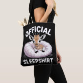 Tote Bag Official Sleepshirt Giraffe (De près)