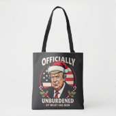 Tote Bag Officiellement Inoccupé Par Ce Qui A Été Trump 47è (Devant)