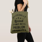 Tote Bag officiellement retiré plus mon problème (De près)
