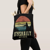 Tote Bag Ofish Retraité Funny Pêche retraite (De près)