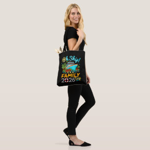 Tote Bag Oh Bateau C'est un Voyage en Famille 2026 Correspo