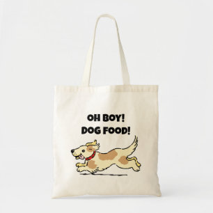 Tote Bag Oh Boy Chien Nourriture Affamé Chiot Illustration