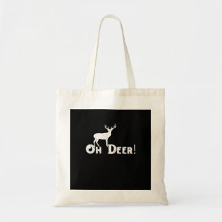 Tote Bag Oh Deer Clean Graphic Style