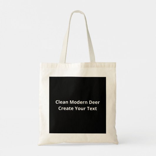 Tote Bag Oh Deer Clean Modern  (Dos)