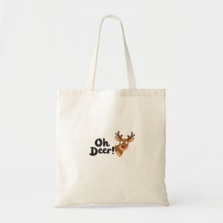 Tote Bag Oh Deer Modern Aesthetic Style
