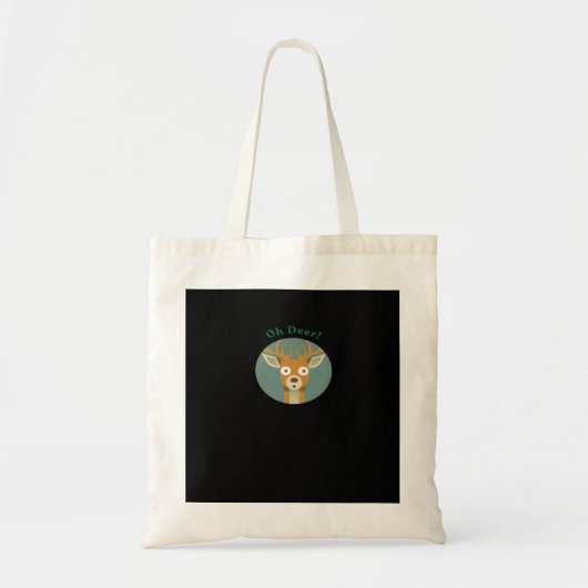 Tote Bag Oh Deer Style Créatif (Devant)