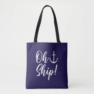 Tote Bag Oh, le vaisseau ! Nautical