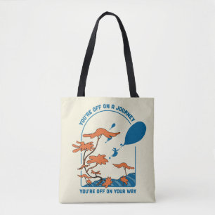 Tote Bag Oh, les Endroits Où Tu Irass! "En Route Pour un Vo