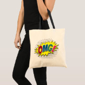 Tote Bag Oh mon Dieu ! (Devant (produit))