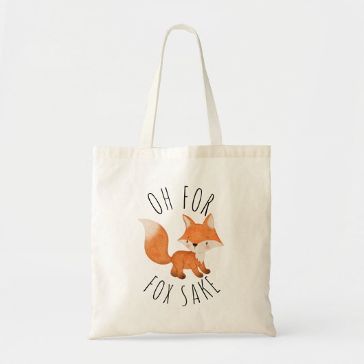 Tote Bag Oh pour Fox Sake (Devant)