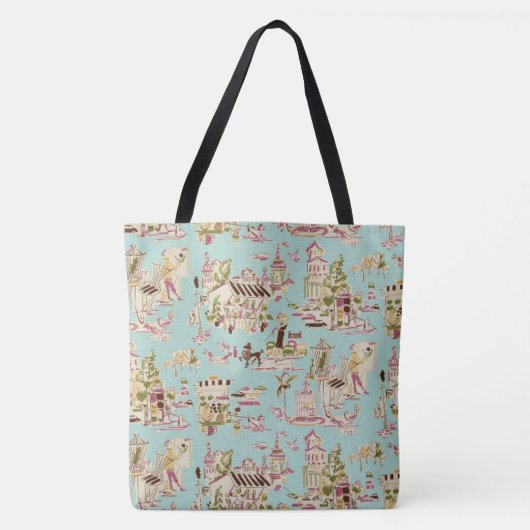 Tote Bag Oh ! prune confite de La de La (Devant)