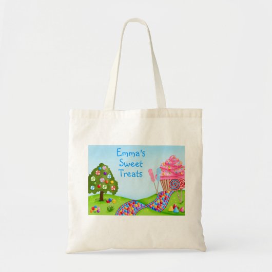 Tote Bag Oh terre et petits gâteaux doux de sucrerie (Devant)