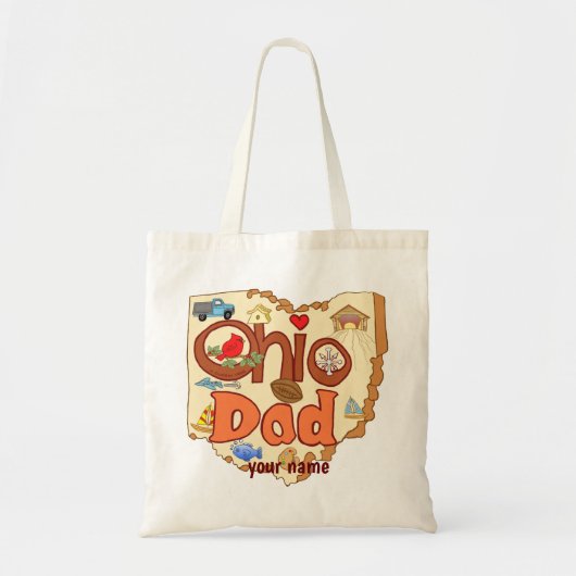 Tote Bag Ohio Papa (Devant)