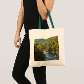 Tote Bag Ohiopyle River à l'automne II Pennsylvanie Automne (Devant (produit))
