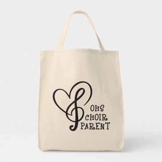 Tote Bag OHSChoir Parent Heart Fourre-tout (Devant)