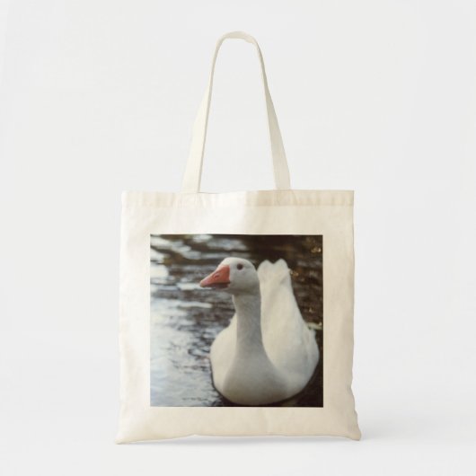 Tote Bag Oie blanche (Devant)