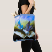 Tote Bag Oie bleue (De près)