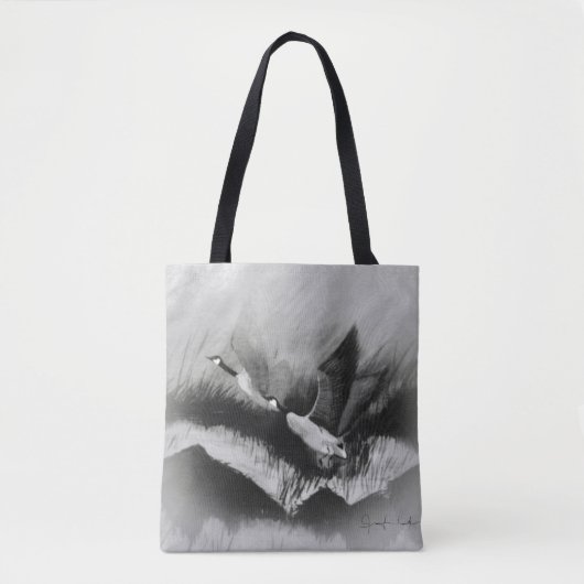 Tote Bag Oie grise (Devant)