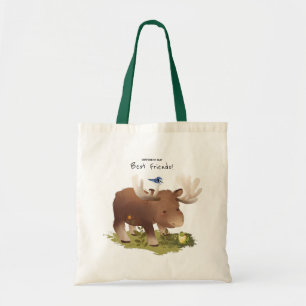 Tote Bag Oie ・ Illustration des animaux forestiers