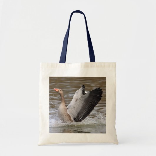 Tote Bag Oies cendrées (Devant)