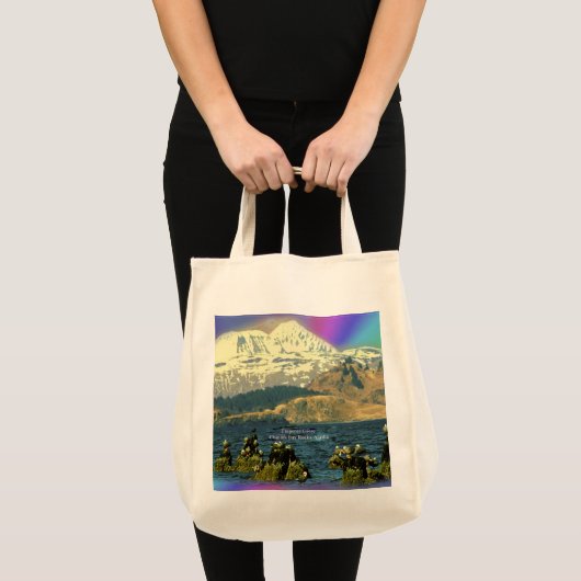 Tote Bag Oies empereur sur la baie Chiniak près de Chiniak, (Devant (produit))