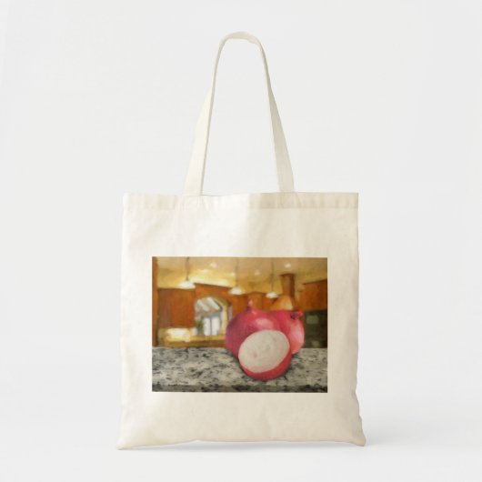 Tote Bag Oignons rouges (Devant)