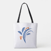Tote Bag Oiseau bleu (Dos)