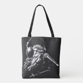 Tote Bag Oiseau chanteur (Dos)