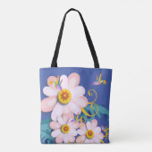 Tote Bag Oiseau coloré (Dos)