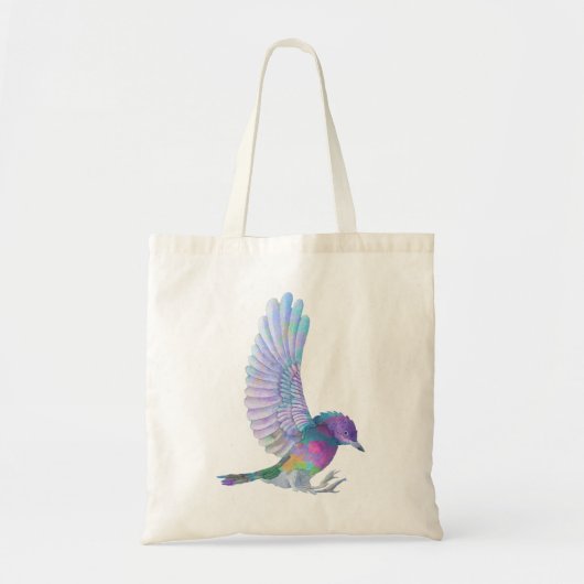 Tote Bag Oiseau coloré magnifique (Devant)